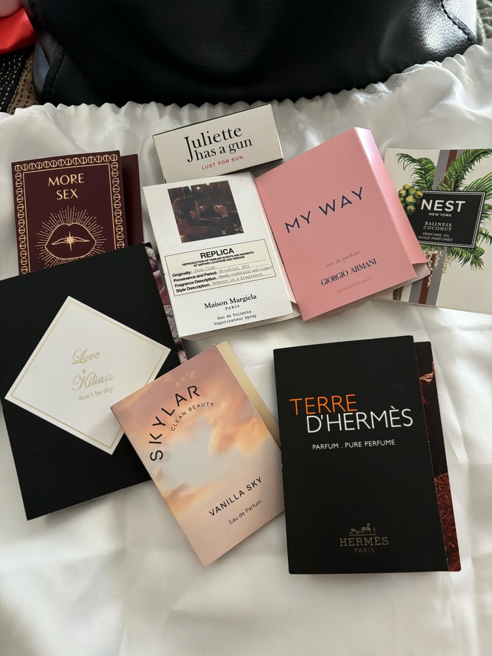 Sample perfumes